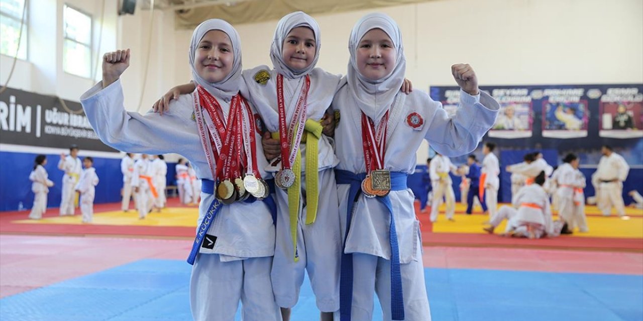 Judocu Üç Kız Kardeş Birbirlerine "Güç" Veriyor