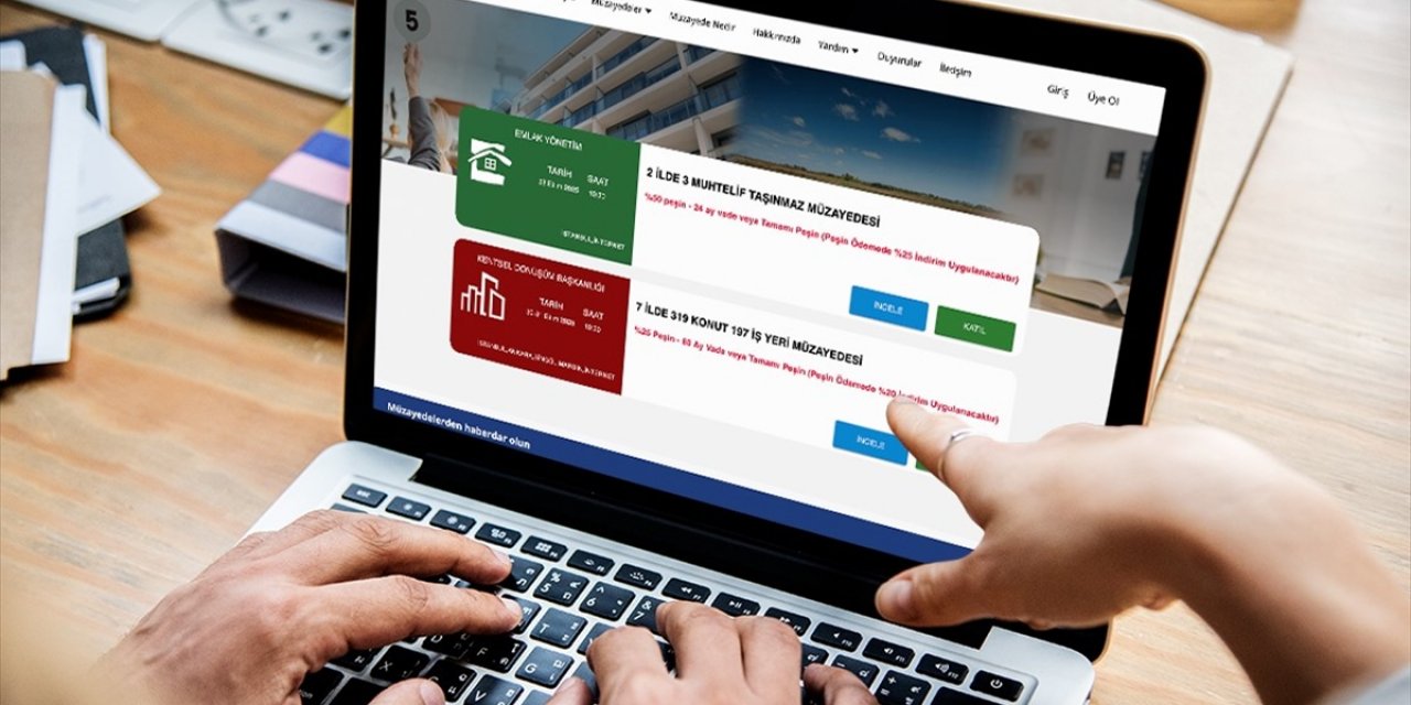 Emlak Yönetim İki İldeki Üç Arsasını Açık Artırmayla Satacak