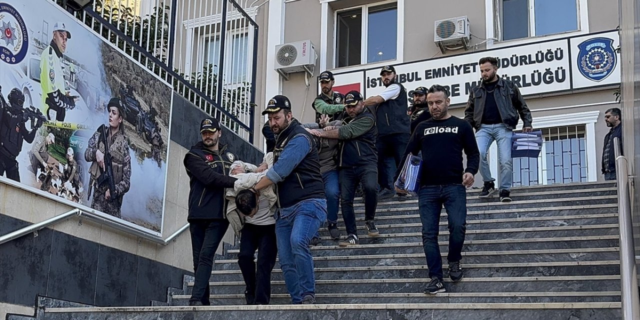 İstanbul Merkezli 3 İldeki Çete Operasyonlarında Yakalanan 62 Zanlı Tutuklandı