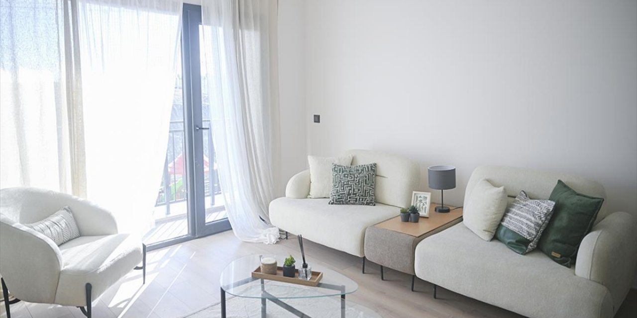 Yüzyılın Konut Projesi'nde Ankara'daki Örnek Konutlar Görüntülendi