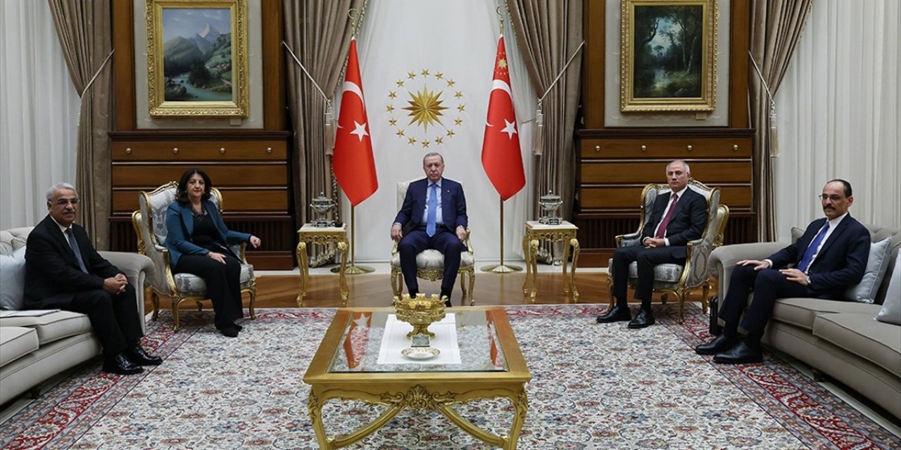 Cumhurbaşkanı Erdoğan, Dem Parti Heyetini Kabul Etti