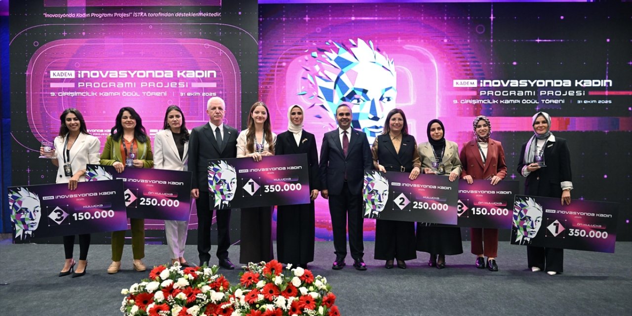 Kadem İnovasyonda Kadın Programı 9. Girişimcilik Kampı Ödül Töreni Gerçekleştirildi