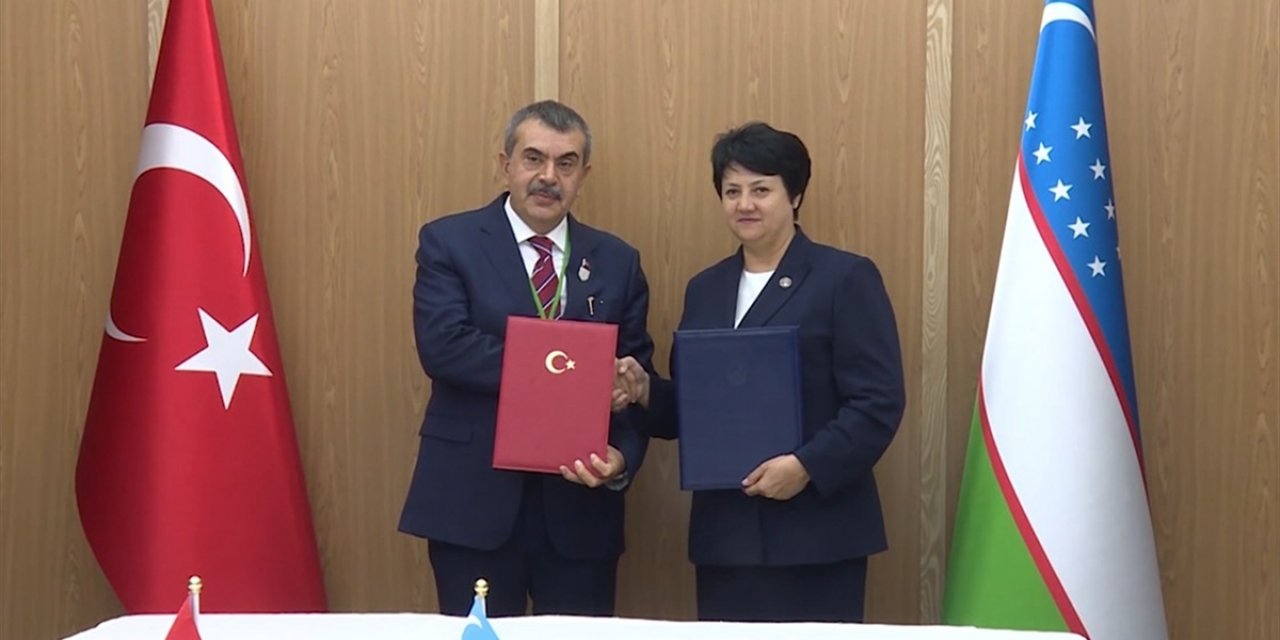 Türkiye İle Özbekistan Arasında Eğitim Alanında İşbirliği Protokolü İmzalandı