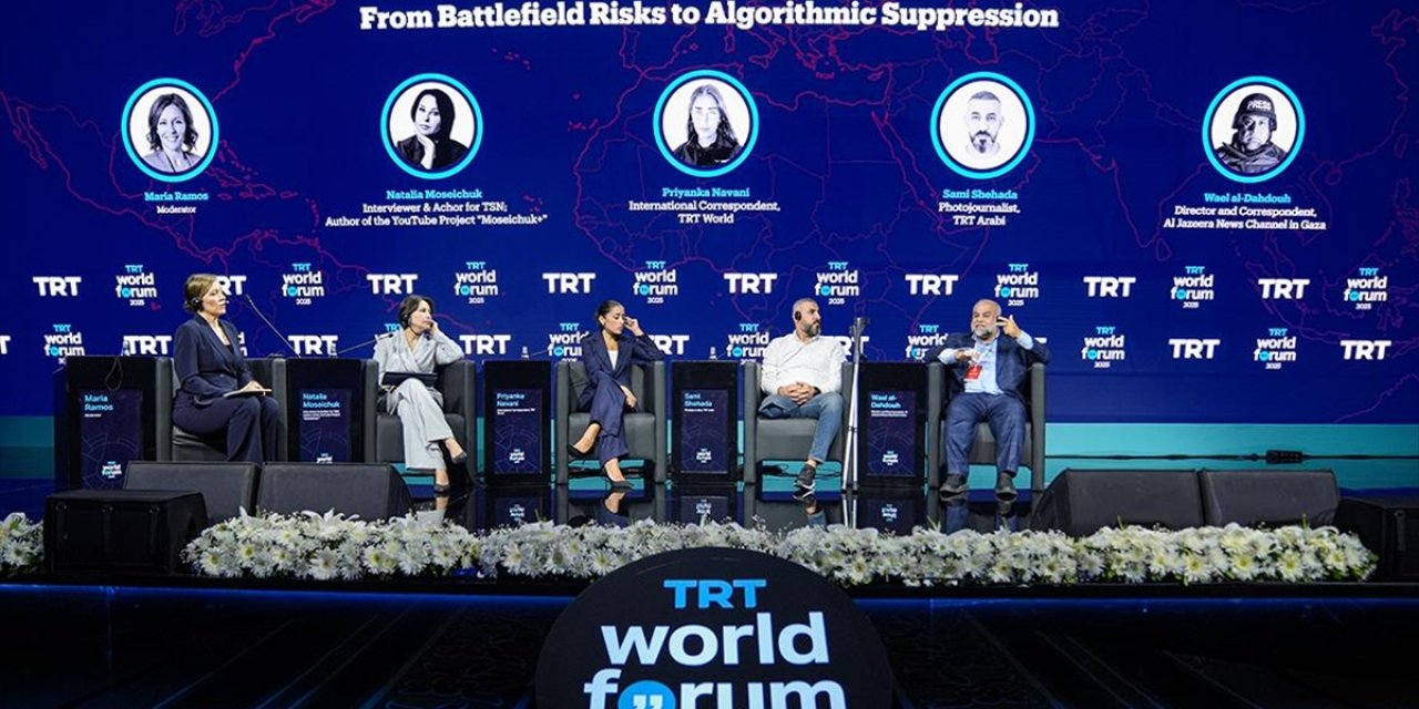 TRT World Forum 2025'te "cephede Gazetecilik" Ele Alındı