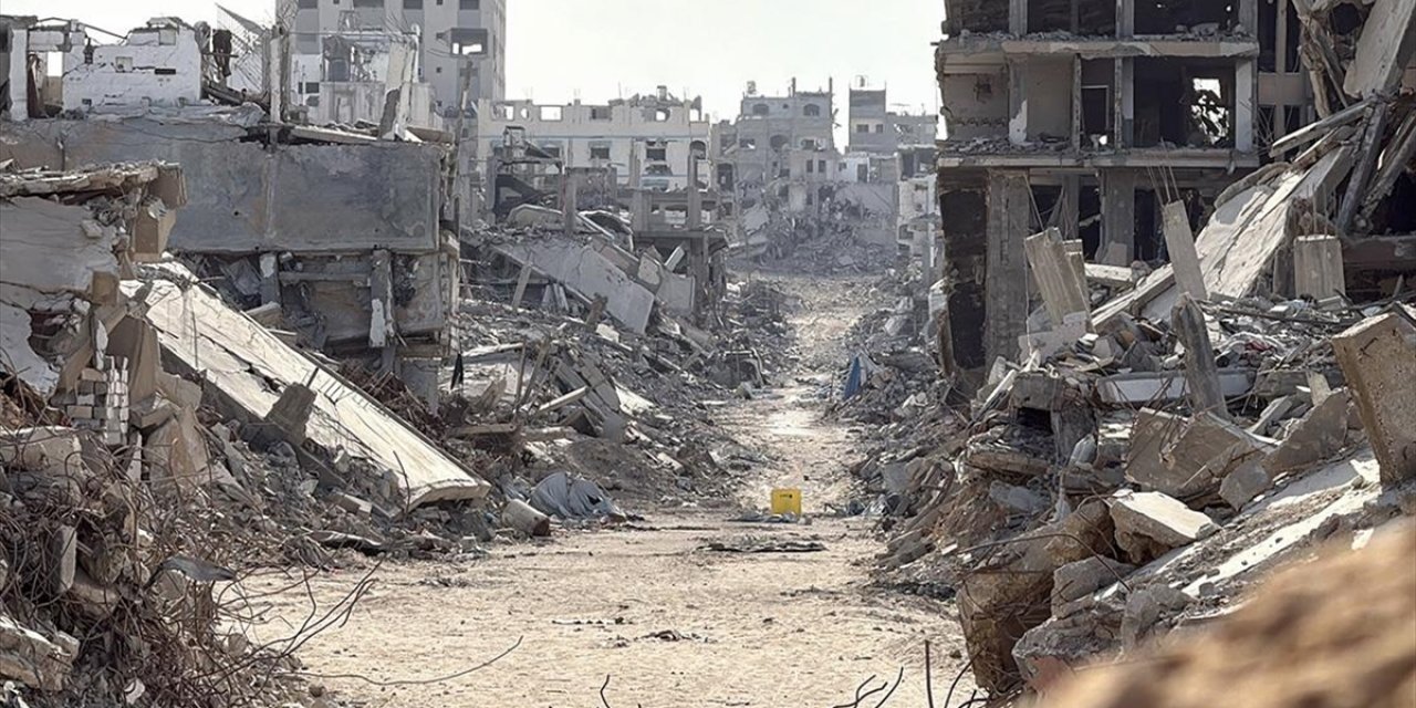 İsrail, Cibaliya'da Beton Bloklarla Belirlediği "Sarı Hat" İle Filistinlileri "Ölüm Çemberine" Aldı