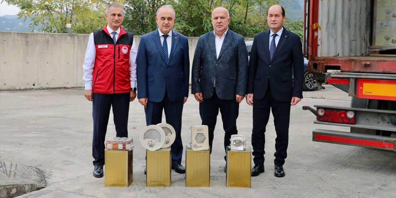 Ordu'dan İngiltere'ye 8,8 Ton Bal İhraç Edildi