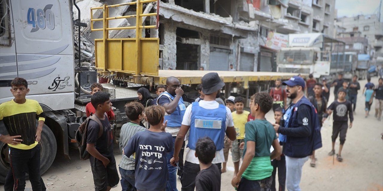 WFP, Ateşkesin Ardından Gazze Şeridi'nde 1 Milyon Kişiye Gıda Paketleri Ulaştırdıklarını Kaydetti