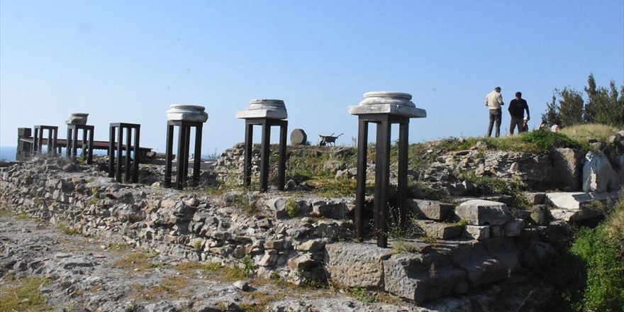 Tieion'daki 'Roma Tapınağı' Gün Yüzüne Çıkarılıyor
