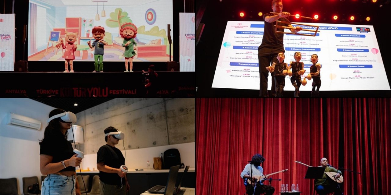Antalya Kültür Yolu Festivali Çeşitli Etkinliklerle Sürüyor