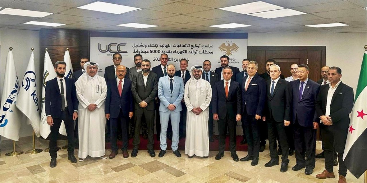 Suriye'nin Enerji Sektörüne 7 Milyar Dolarlık Yatırımda Uygulama Aşamasına Geçildi