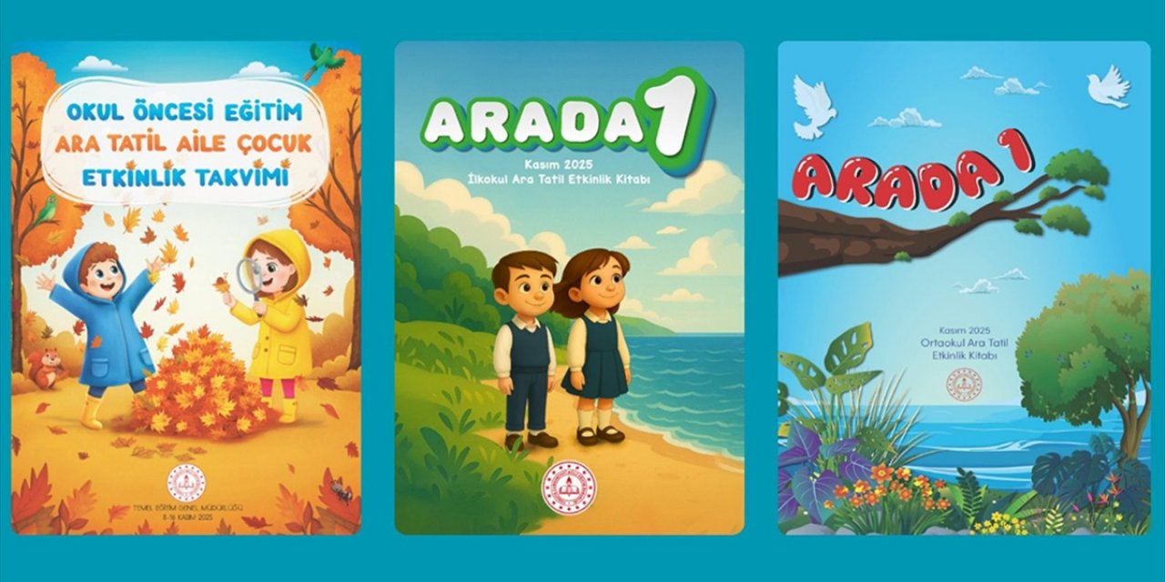 MEB Ara Tatil İçin Etkinlik Kitapları Yayımladı
