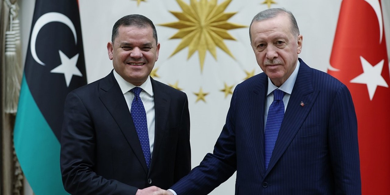 Cumhurbaşkanı Erdoğan, Libya Milli Birlik Hükümeti Başbakanı Dibeybe İle Telefonda Görüştü