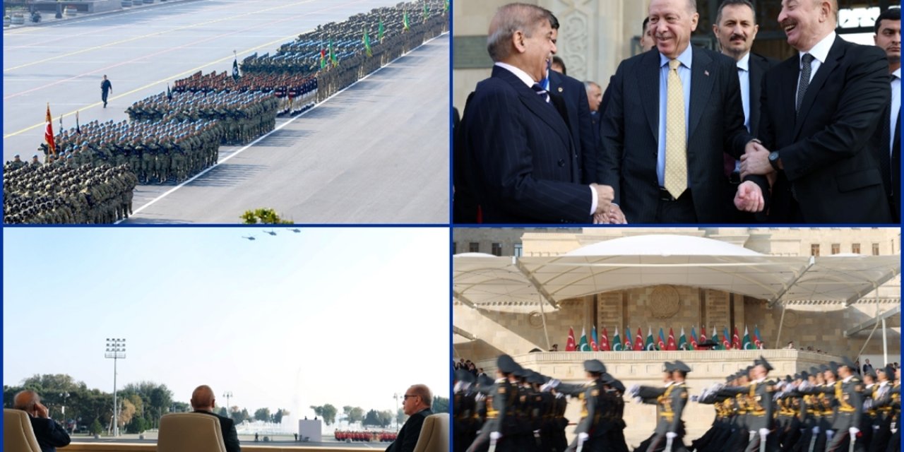 Azerbaycan, Karabağ Zaferi'nin 5. Yılını Askeri Geçit Töreniyle Kutladı