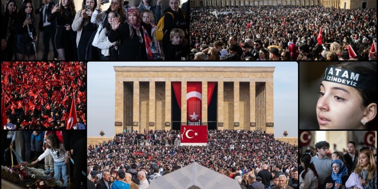 Anıtkabir'de Ziyaretçi Akını