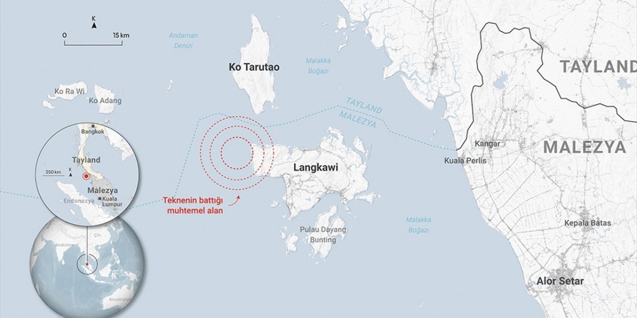 Malezya Açıklarında Göçmenleri Taşıyan Teknenin Batması Sonucu Hayatını Kaybedenlerin Sayısı 21'e Çıktı