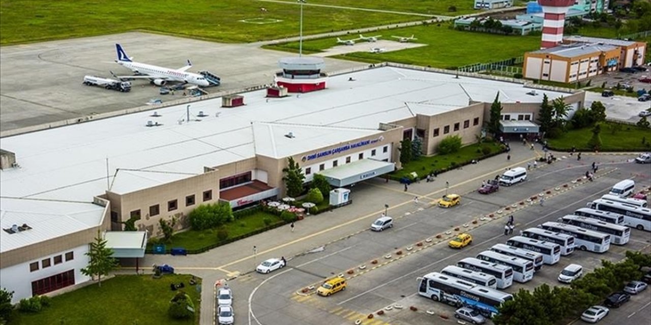 Samsun Çarşamba Havalimanı Yılın 10 Ayında 1 Milyon 325 Binden Fazla Yolcuya Hizmet Verdi