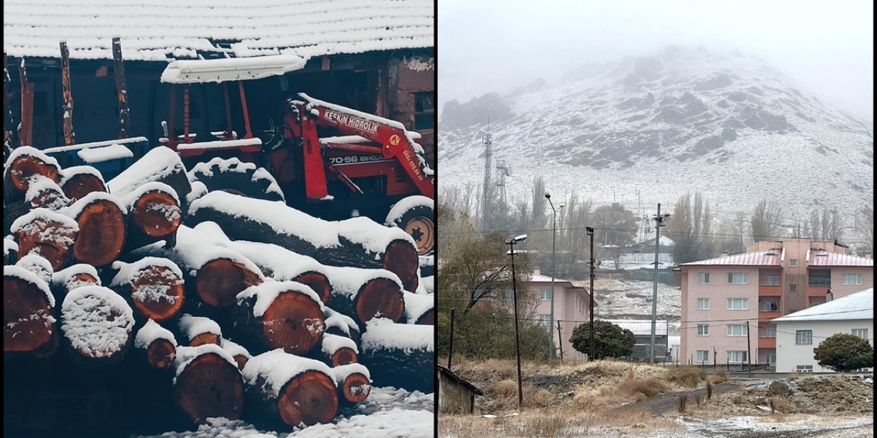 Yurdun Bazı Kesimlerinde Kar Yağışı Etkili Oldu