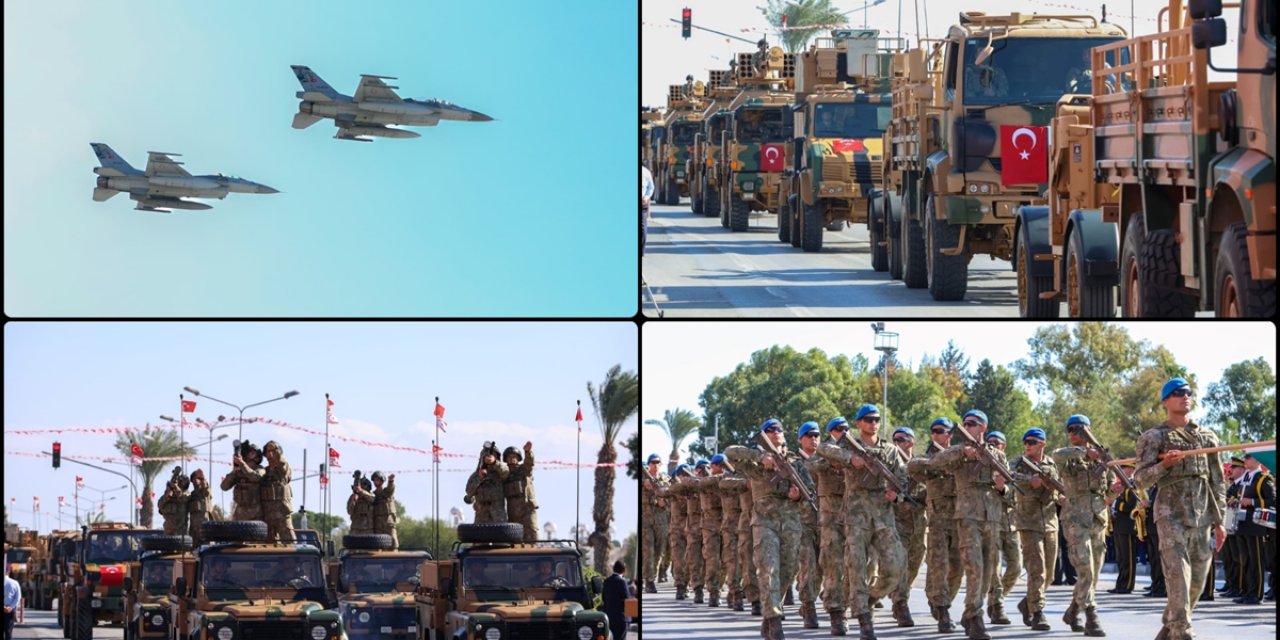 KKTC'nin 42. Kuruluş Yıl Dönümü ve 15 Kasım Cumhuriyet Bayramı Törenlerle Kutlandı