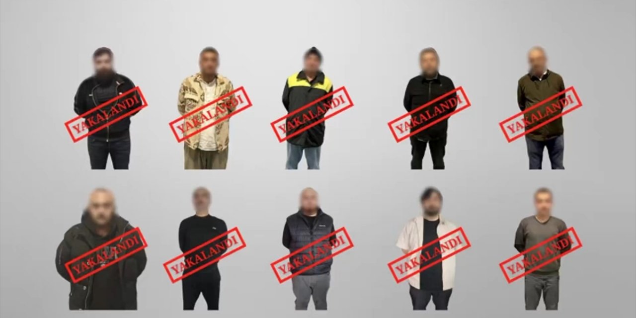 Kırmızı Bülten ve Ulusal Seviyede Aranan 10 Suçlu Türkiye'ye Getirildi