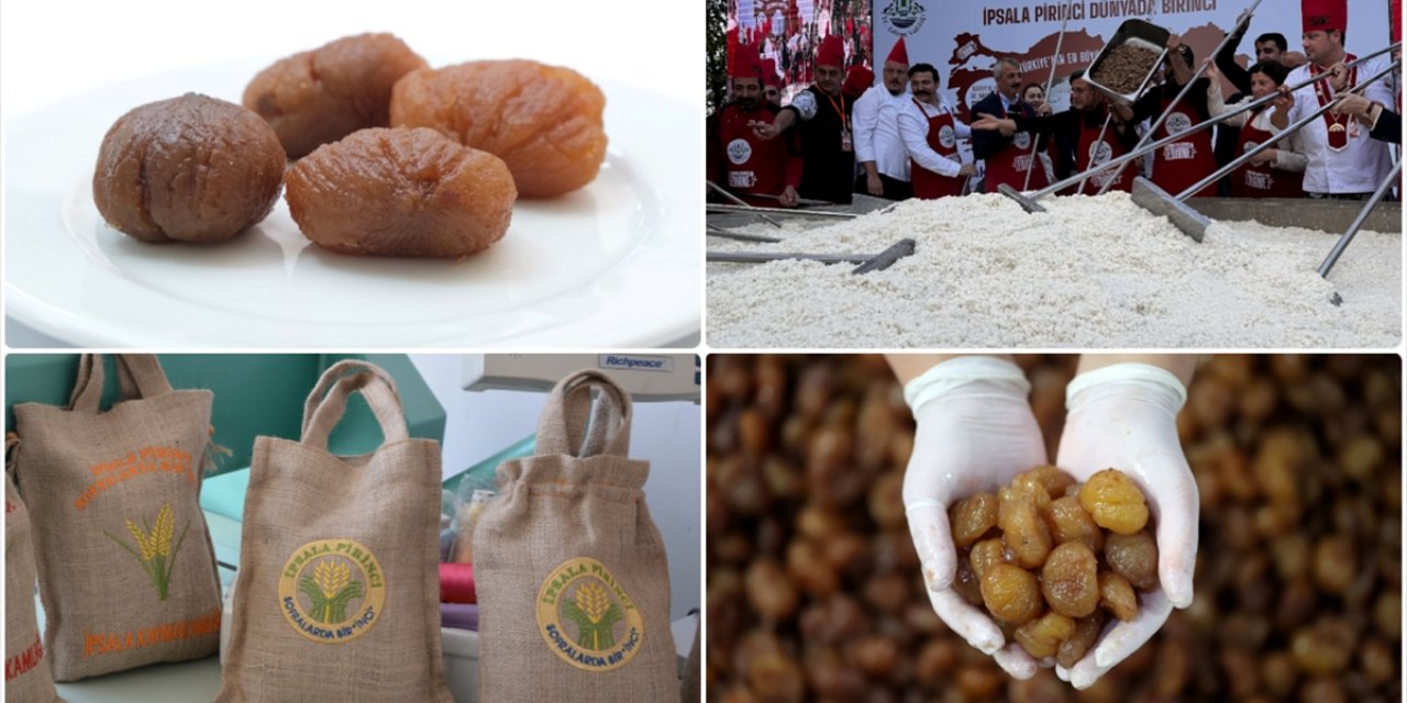 Bursa Kestane Şekeri ve İpsala Pirinci AB'den Coğrafi İşaret Tescili Aldı