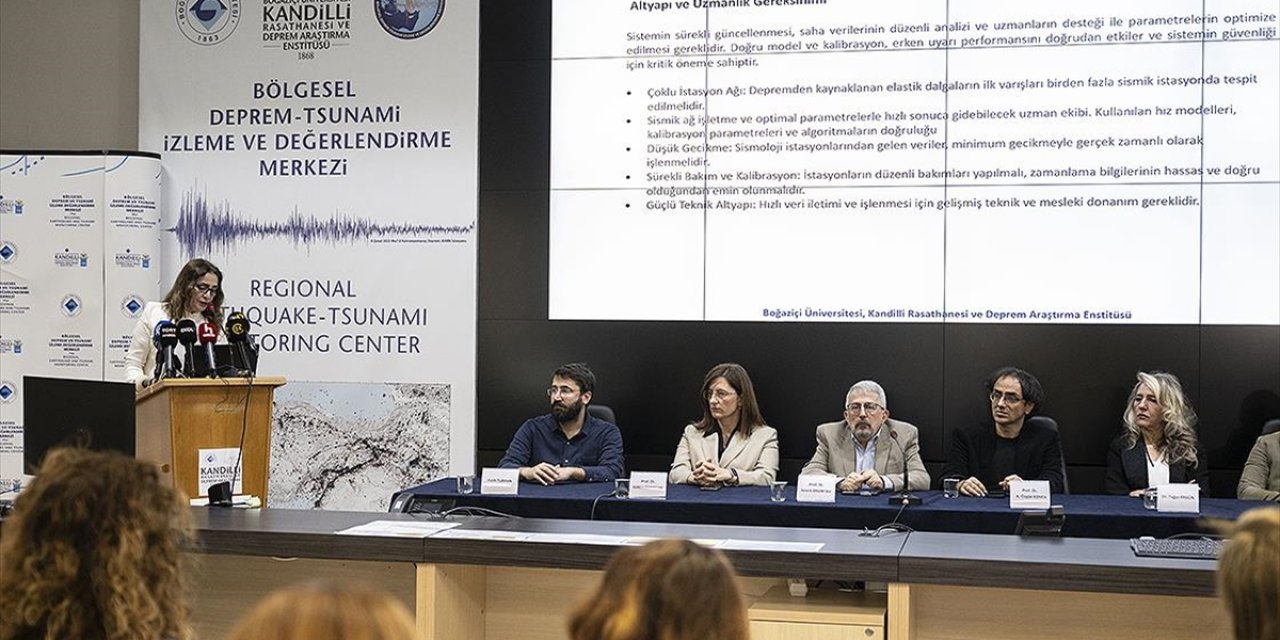 Kandilli Rasathanesinin Deprem Erken Uyarı Sistemi'ndeki Gelişmeler Kamuoyuyla Paylaşıldı