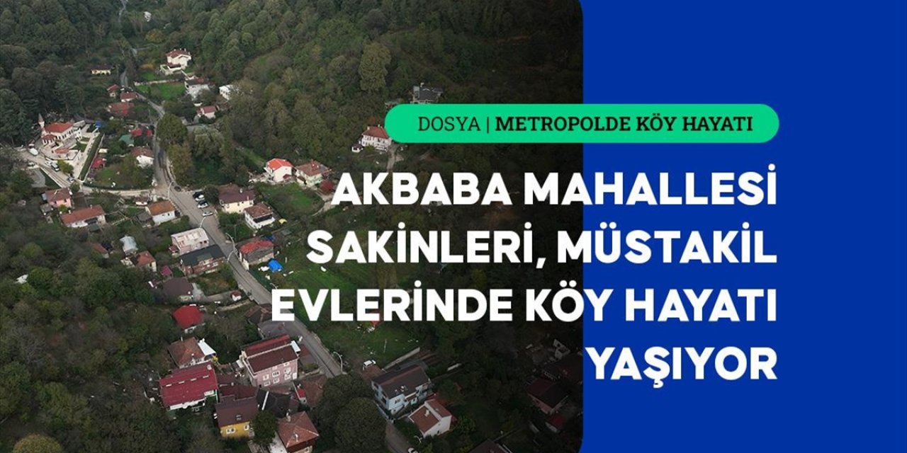 İstanbul'un Köy Hayatı Süren Mahallelerinde Stresten Uzak Organik Yaşam