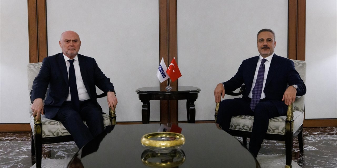 Dışişleri Bakanı Fidan, Ankara'da Agit Genel Sekreteri Sinirlioğlu İle Görüştü