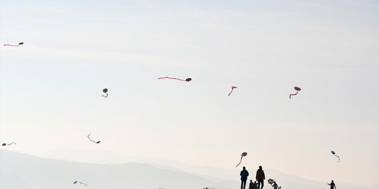 Tarihi Hasankeyf İlçesinde Uçurtmalar Hakları İhlal Edilen Çocuklar İçin Uçuruldu