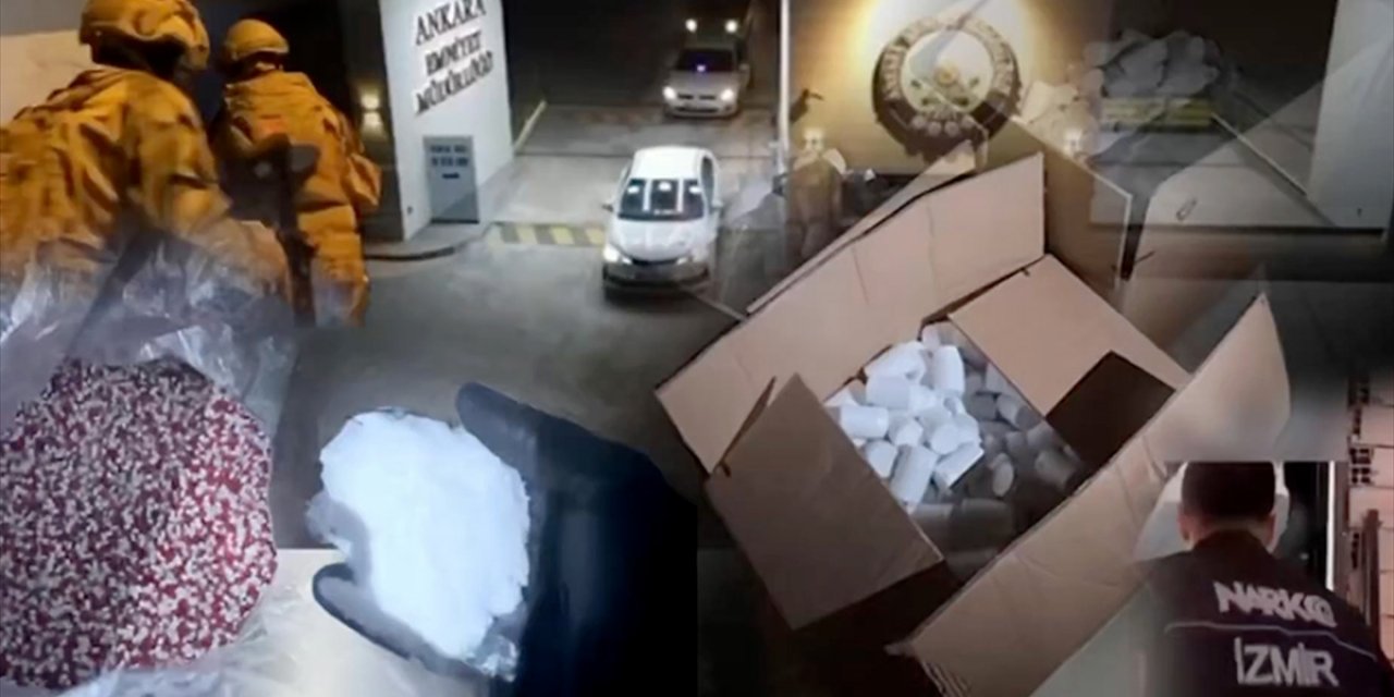 İzmir, Ankara ve İstanbul'da Düzenlenen Uyuşturucu Operasyonunda 6 Zanlı Gözaltına Alındı