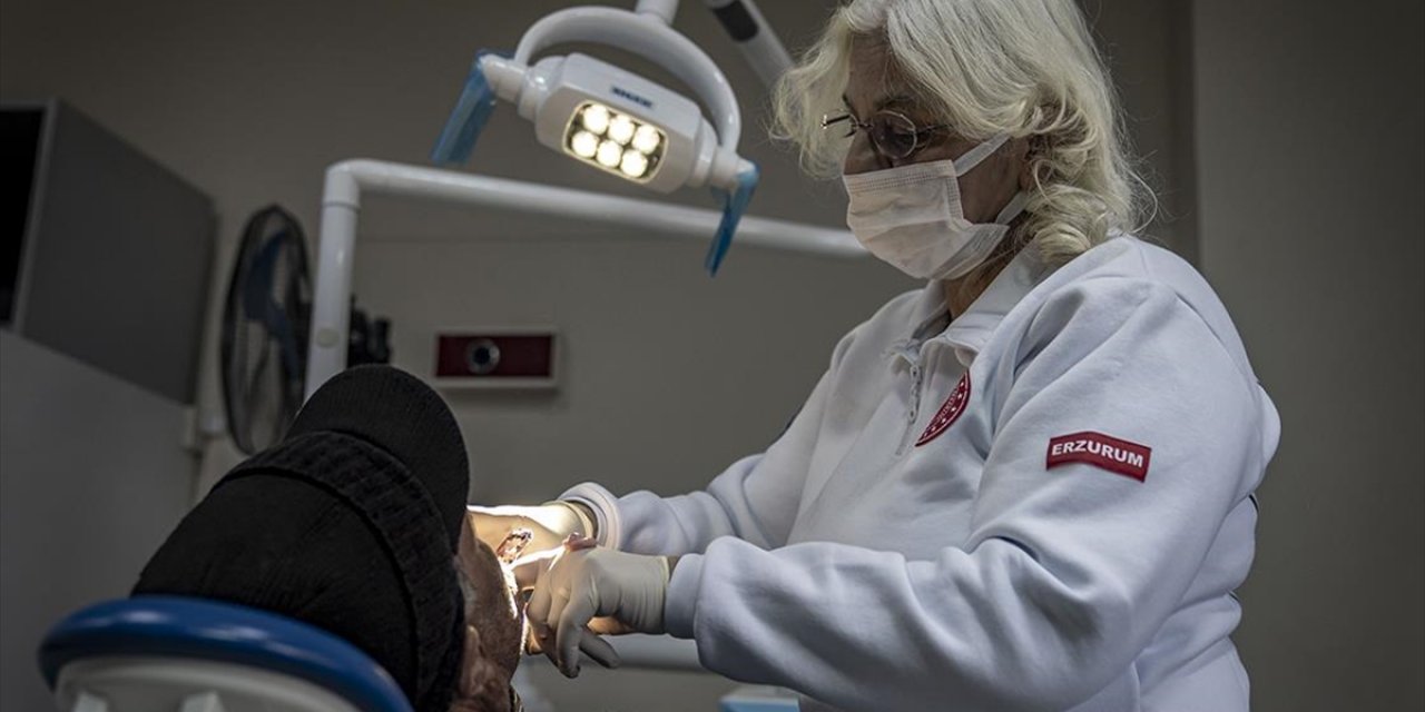 Erzurum Ağız ve Diş Sağlığı Merkezi, 90 Hekimle Gece Gündüz Hastalara Derman Oluyor