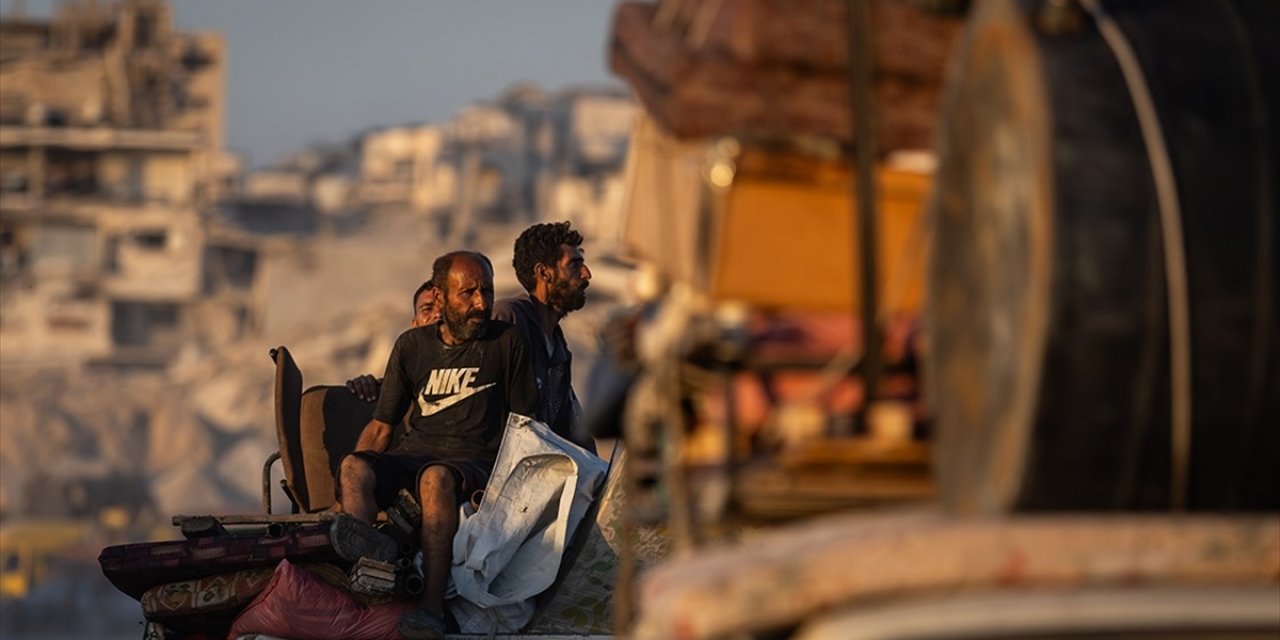 İsrail'in "Sarı Hat"tı Genişletmesi Nedeniyle Gazze'de Filistinliler Yeniden Göçe Zorlanıyor
