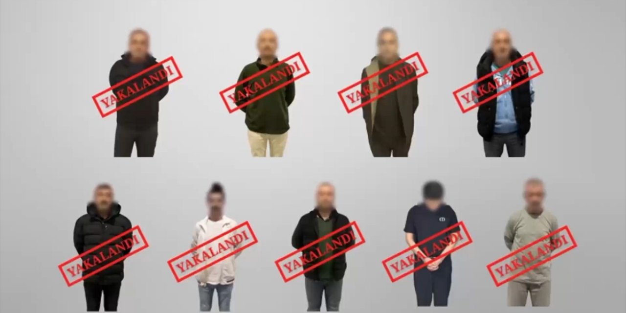 Kırmızı Bültenle ve Ulusal Seviyede Aranan 9 Suçlu Türkiye'ye Getirildi