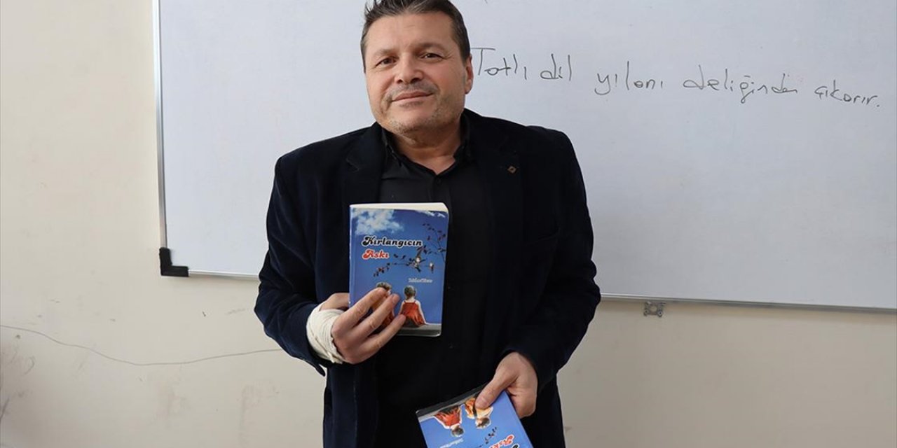 Bedensel Engelli Öğretmen, Kaleme Aldığı 4 Kitapla Çevresindekilere Örnek Oluyor
