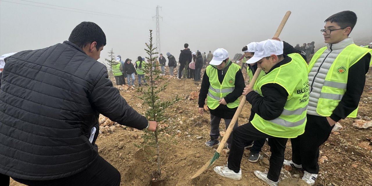 Malatya'da 10 Bin 444 Fidan Toprakla Buluşturuldu