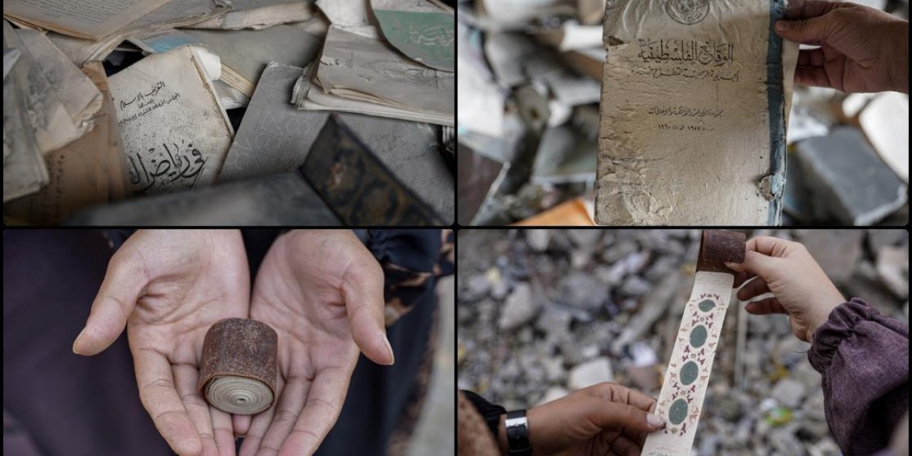 İsrail, Gazze'deki "Nadir Eserleri" Yok Ederek Filistin Kimliğini "Kırıma" Uğratıyor