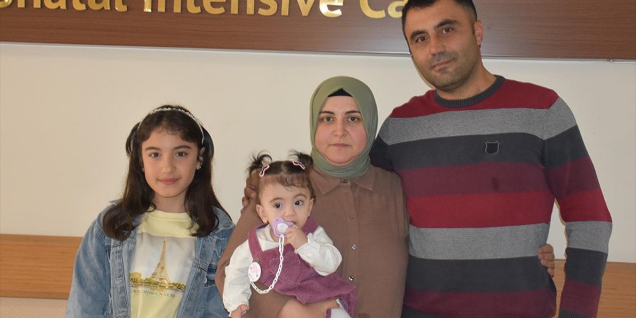 Prematüre Doğan 570 Gramlık Ayliz Nida, 1 Yaşına Ulaştı