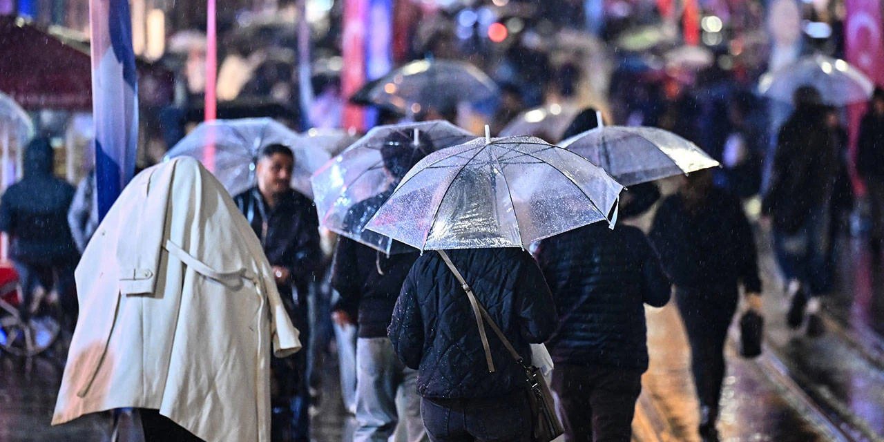 Meteoroloji'den Sağanak ve Kuvvetli Rüzgar Uyarısı