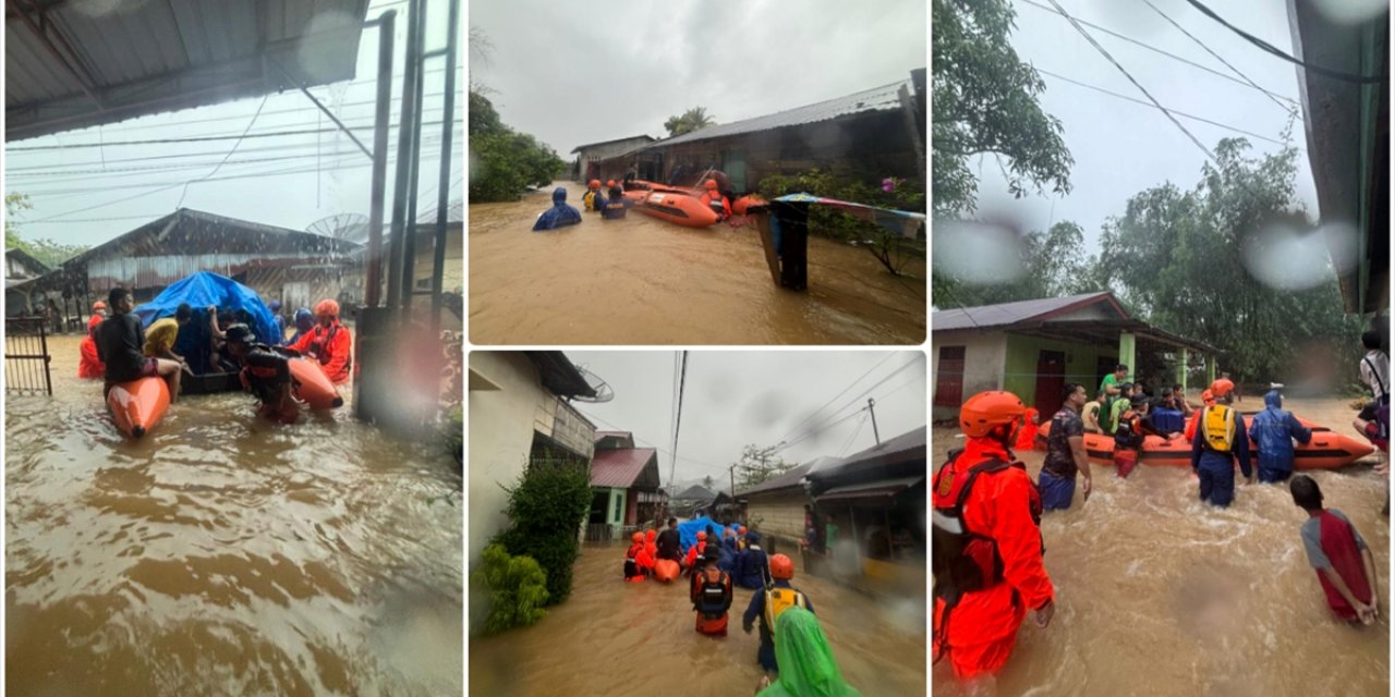 Endonezya'da Şiddetli Yağışların Yol Açtığı Afetlerde En Az 10 Kişi Hayatını Kaybetti
