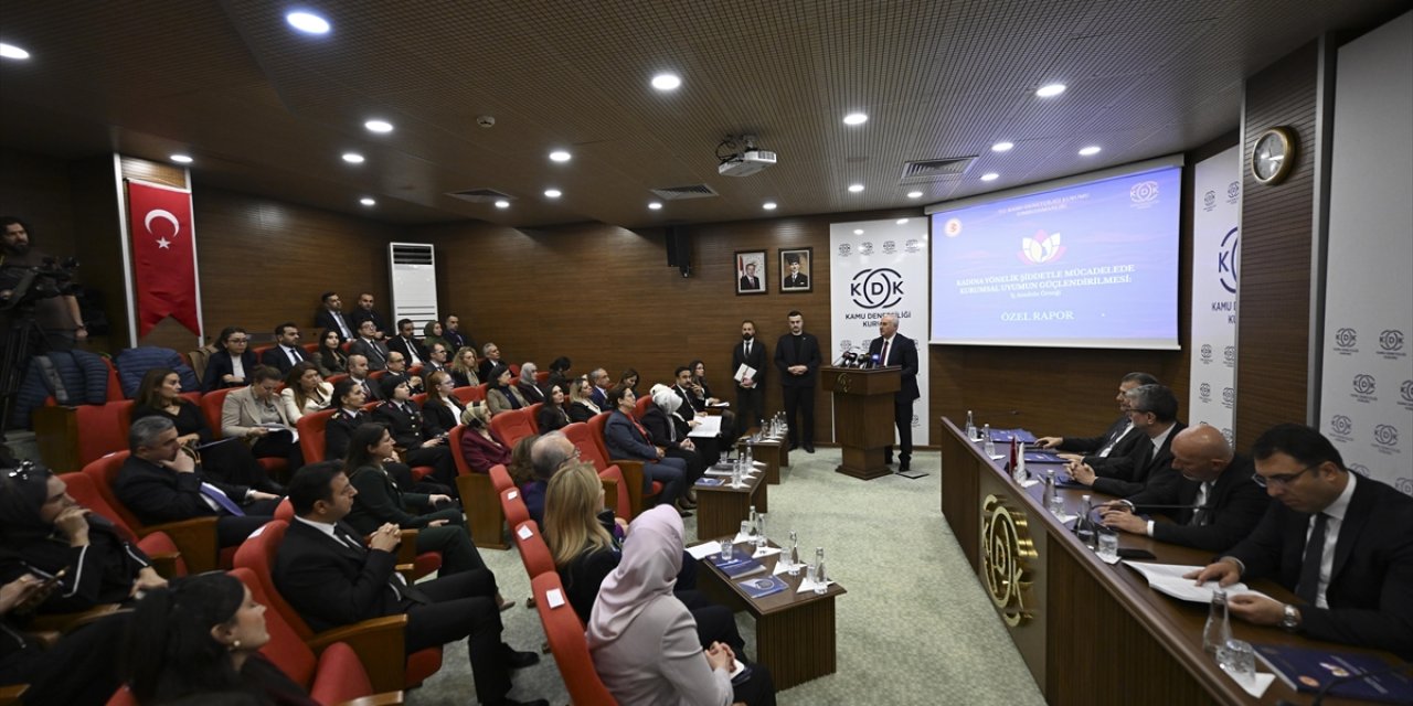 KDK'nin "Kadına Yönelik Şiddetle Mücadelede Kurumsal Uyumun Güçlendirilmesi" Raporu Açıklandı