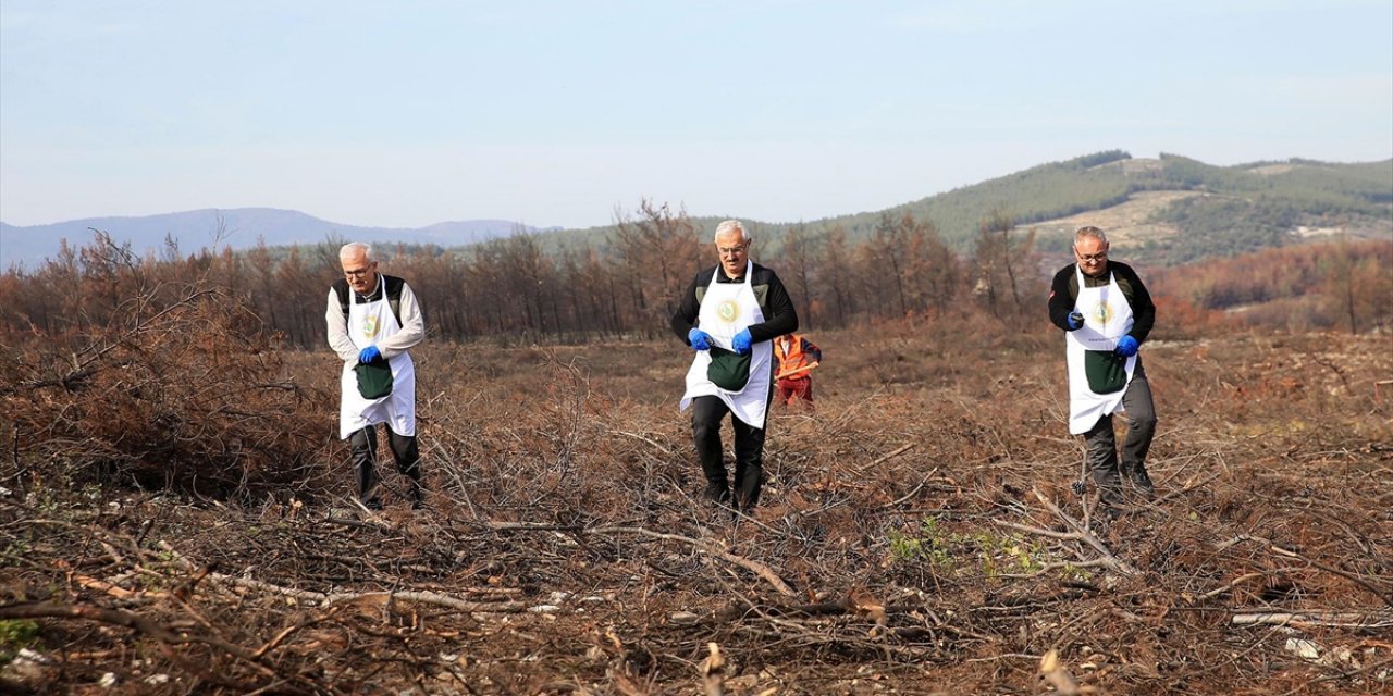 "Alev Savaşçıları" Bu Kez Fidan Dikimi İçin Sahada