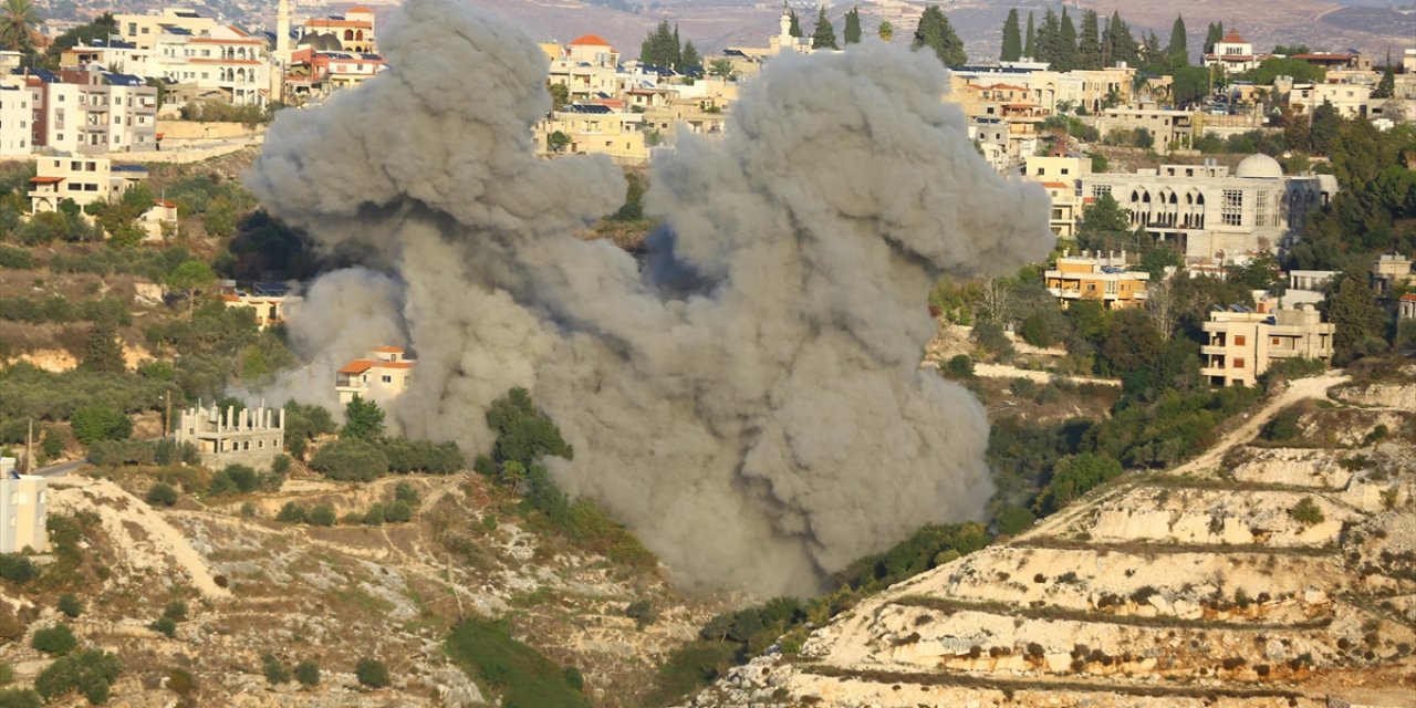 İsrail, Lübnan'ın Güneyine Hava Saldırıları Düzenledi