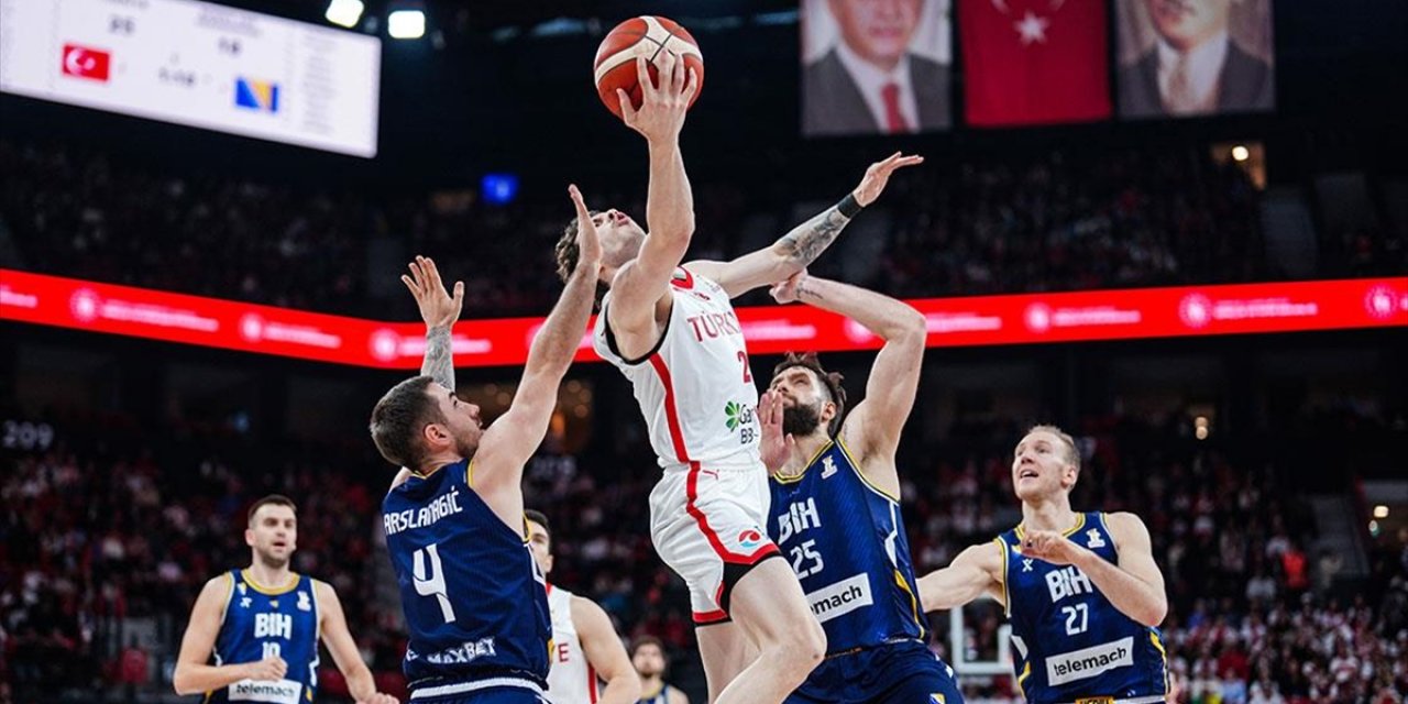 A Milli Basketbol Takımı, 2027 Dünya Kupası Elemeleri'ne Galibiyetle Başladı