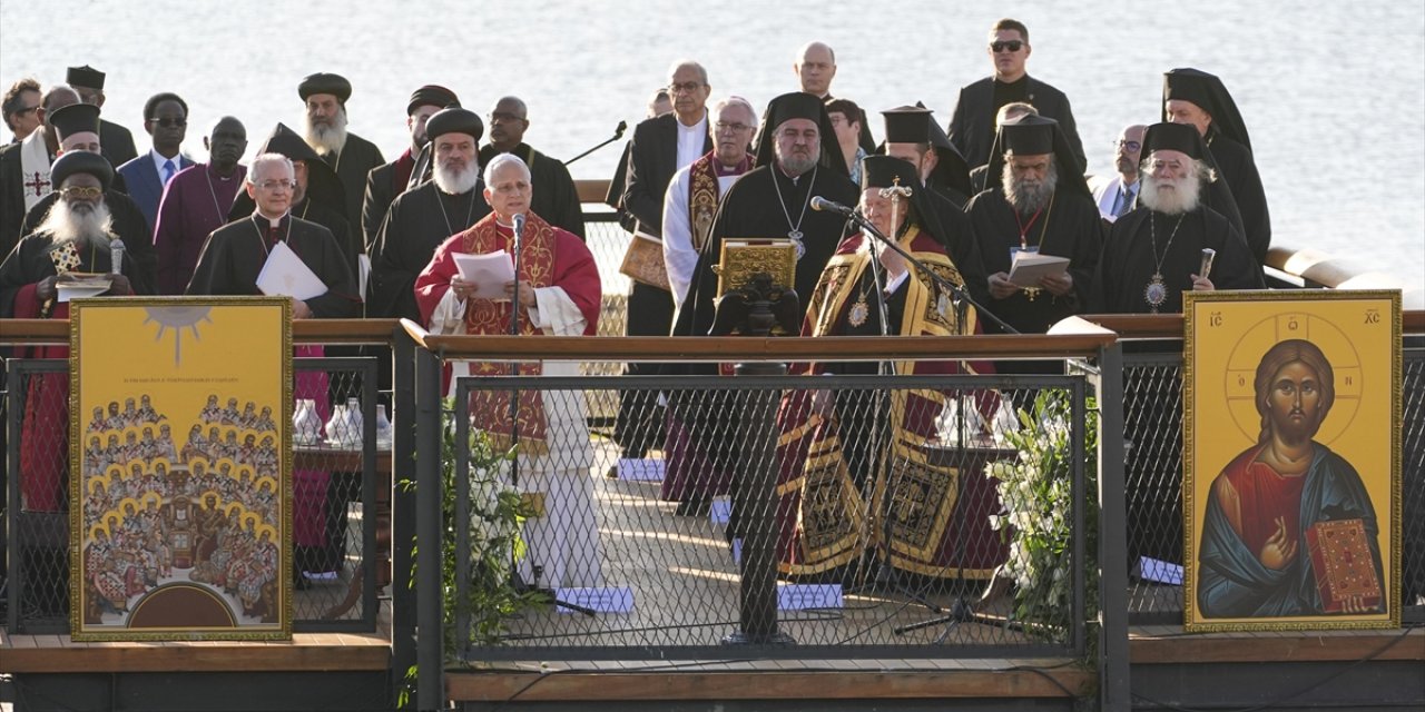 Vatikan Devlet Başkanı Papa 14. Leo, İznik'te Düzenlenen Ayine Katıldı