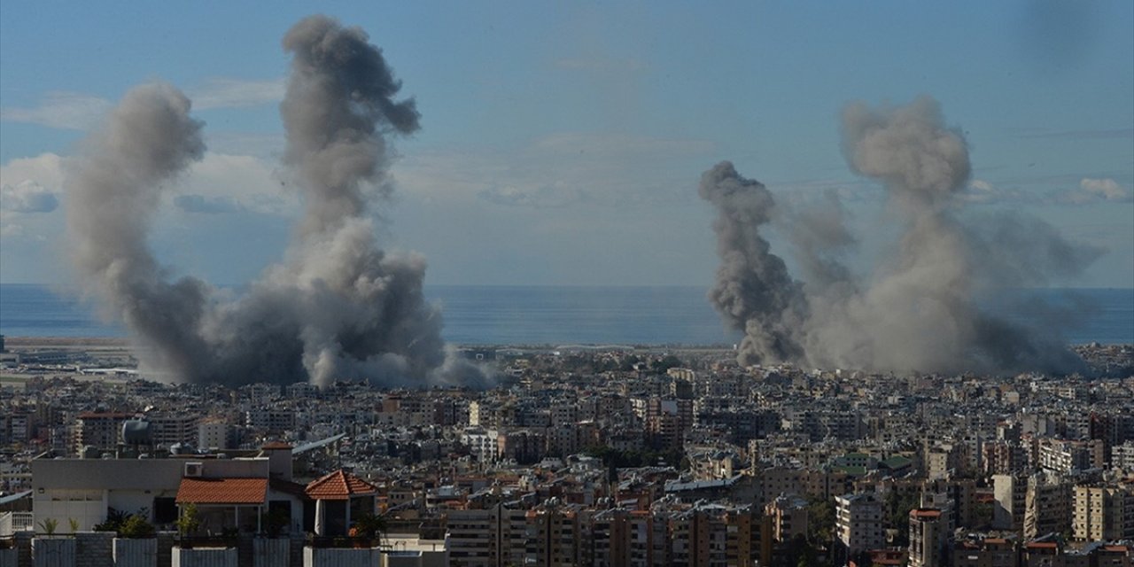 İsrail, Ateşkese Rağmen Lübnan'a 669 Dalga Halinde Hava Saldırıları Düzenledi