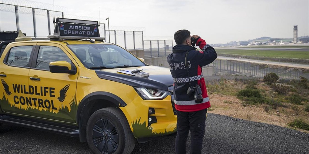 Sabiha Gökçen Havalimanı'nda Uçuş Güvenliği İçin Yaban Hayatı 7 Gün 24 Saat İzleniyor