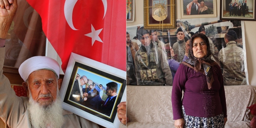 'Yörük Ana' Ve 'Muhammed Dede'den Harekata Destek