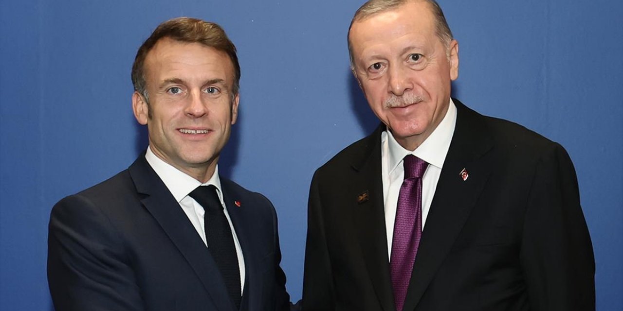 Cumhurbaşkanı Erdoğan, Fransa Cumhurbaşkanı Macron İle Telefonda Görüştü