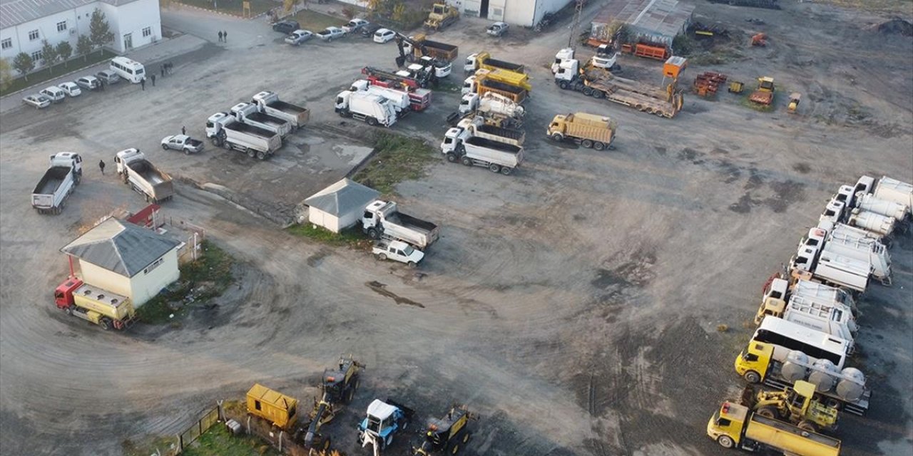 Aras Dağları'ndaki Köylerde Karla Mücadele İçin Hazırlıklar Tamamlandı