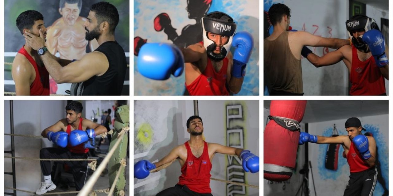 İsrail Saldırısında Gözünü Kaybeden Gazzeli Boksör, Hayallerini Gerçekleştirmekte Kararlı