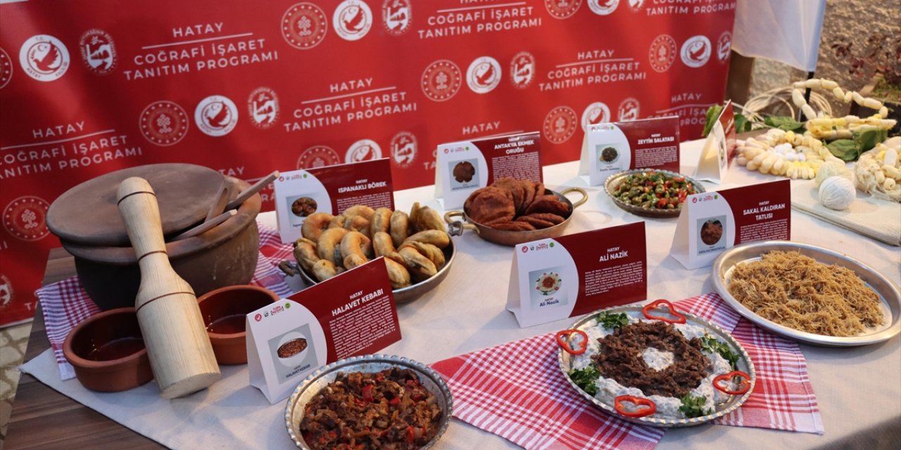 Hatay'da Coğrafi İşaret Tescili Alan 7 Ürün Tanıtıldı